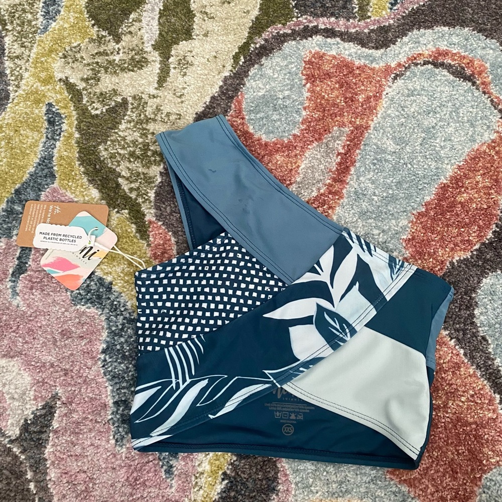 NWT Nani One Shoulder Swim Top